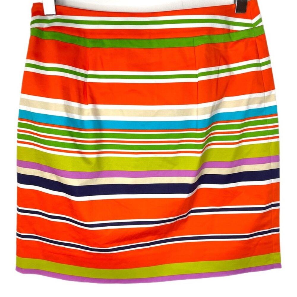 Kate Spade Striped Mini Skirt Sz 2